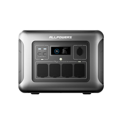ALLPOWERS R1500 LITE — Power Station, 1600W / 1056Wh LiFePO4