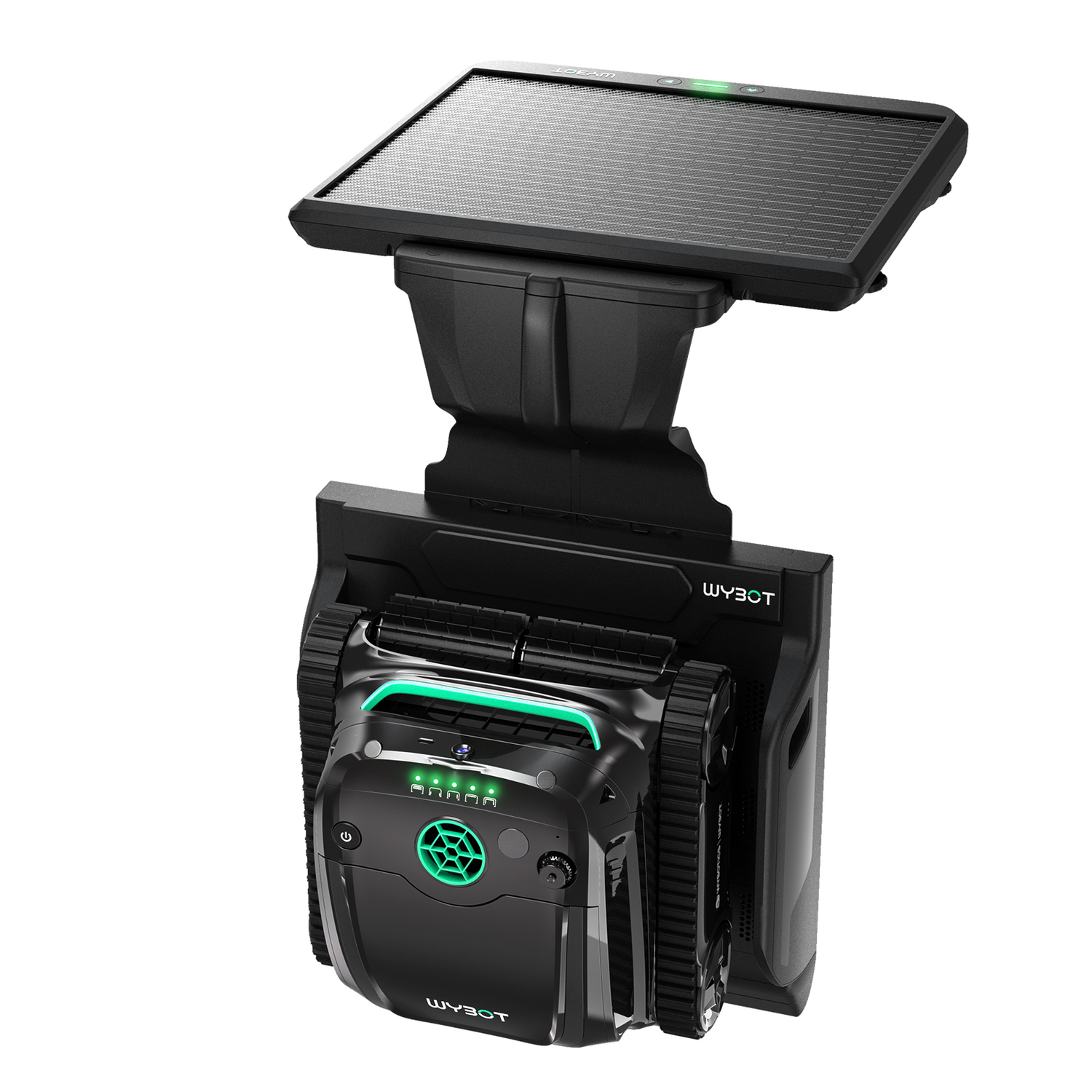 WYBOT S2 Solar Vision cordless robotic pool cleaner from the SmartBay pool robot range