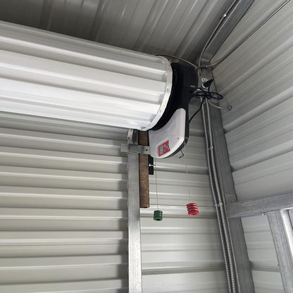 Automatic Roll up Door Opener,Commerial Garage Roller Door Opener with 4 Remote Powerful 1000N Motor 22M² Rolling OZ