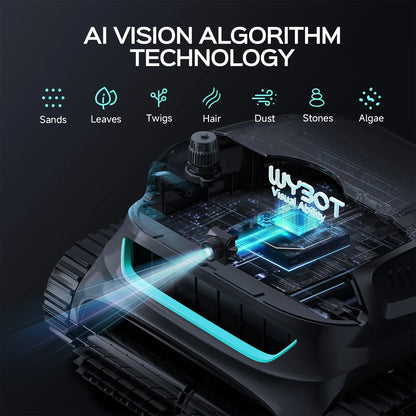 WYBOT S2 Solar Vision Robotic Pool Cleaner