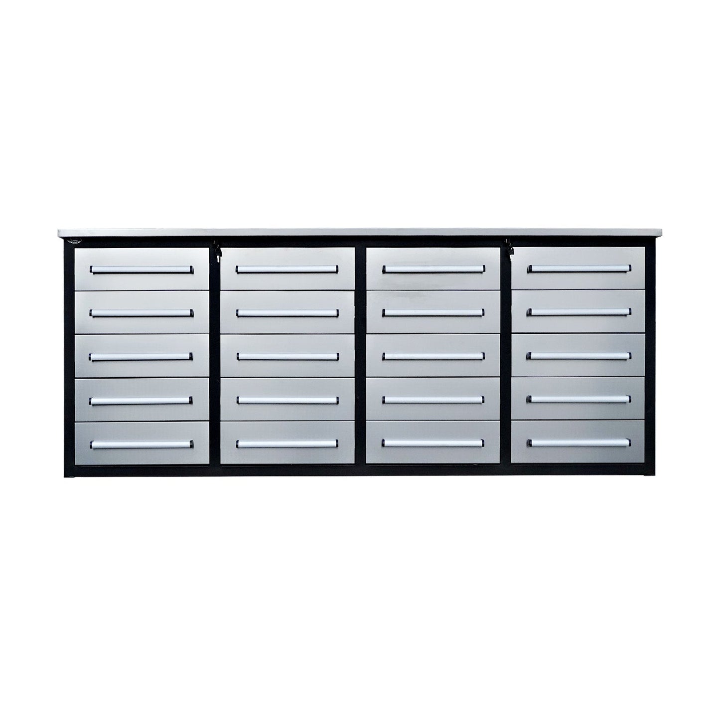 7ft Heavy Duty Garage Workbench Cabinet with 20 Drawers