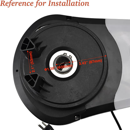 Automatic Roll up Door Opener,Commerial Garage Roller Door Opener with 4 Remote Powerful 1000N Motor 22M² Rolling OZ