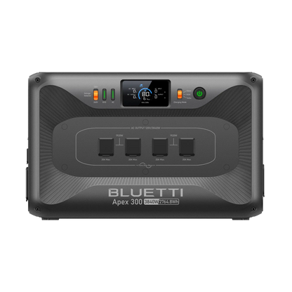 BLUETTI Apex 300 home battery backup, front view