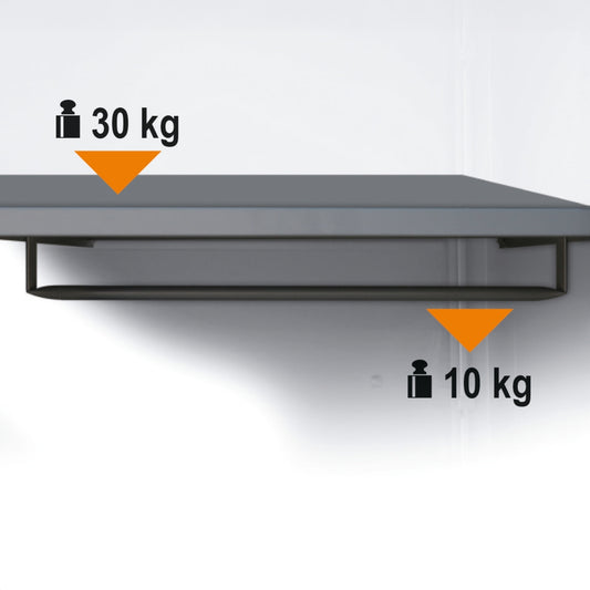 Beta C45PRO 2.0 A1/RB600 — Interior shelf for tool cabinet C45PRO AS1, with clothes rail — Beta product photography