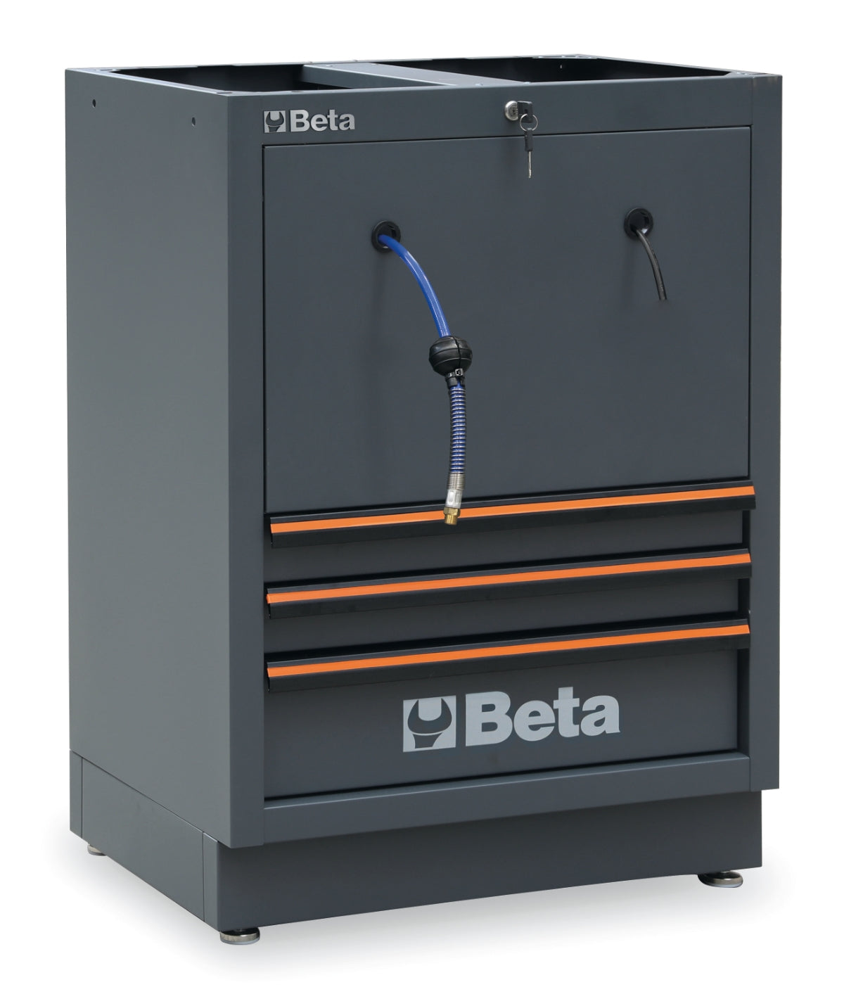 Beta C45PRO 2.0 ACT — Fixed module with 3 drawers and 2 built-in reels — Beta product photography