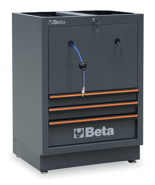Beta C45PRO 2.0 ACT — Fixed module with 3 drawers and 2 built-in reels — Beta product photography