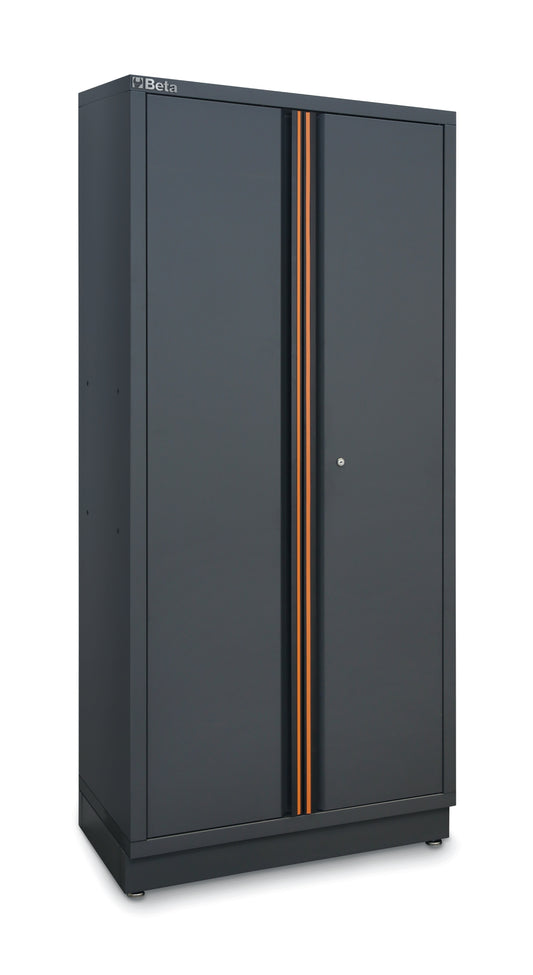 Beta C45PRO 2.0 AS2 — Sheet metal two-door tool cabinet with bracket — Beta product photography