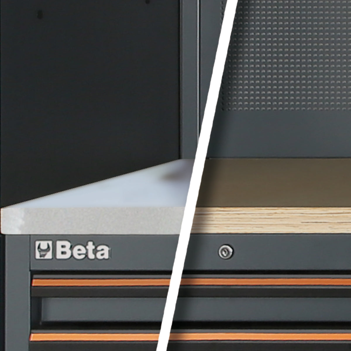 Beta C45PRO 2.0 M7A — Fixed Module with 7 Drawers and Worktop — Beta product photography