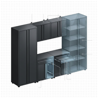 Garage Storage System Built for Organization, Welded Steel Construction, Pre-Assembled, 6-Piece Set — How It Works
