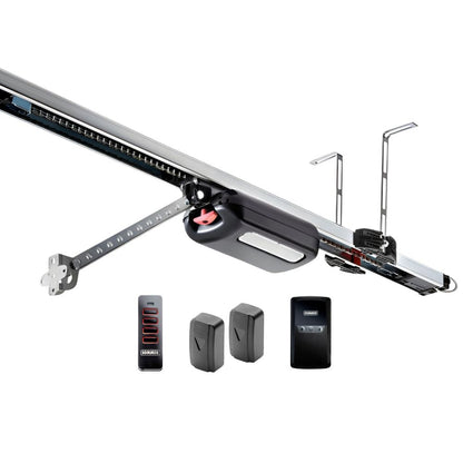 Sommer 2060 pro+ garage door opener with rail assembly and mounting hardware