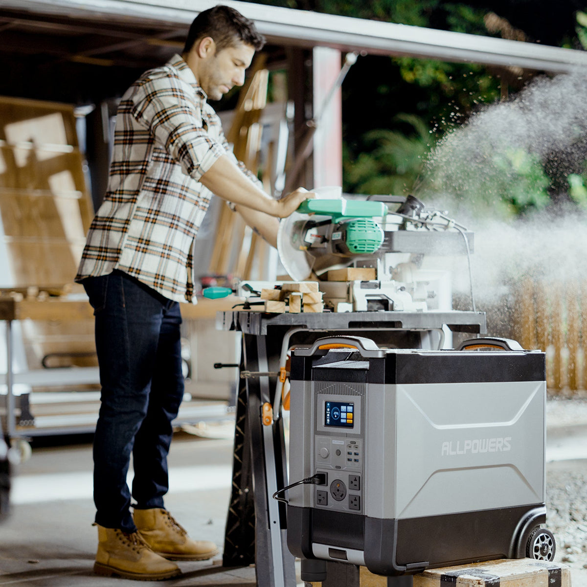 ALLPOWERS R4000 3456Wh LiFePO4 power station — product view 1