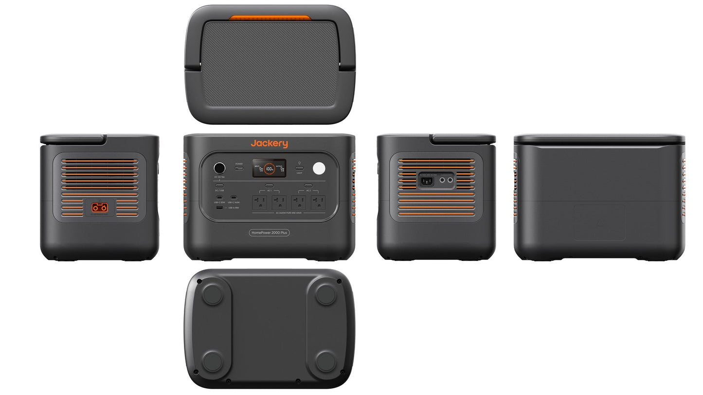 HomePower 2000 Plus v2 specification diagram